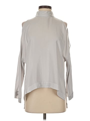 Go By Go Silk Long Sleeve Silk Top (view 1)