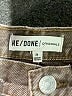RE/DONE 100% Cotton Chevron-herringbone Brown Jeans Size 24 waist - photo 3