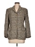 Piazza Sempione Tweed Gray Tan Blazer Size EU (IT) 42 / US 6 - photo 1