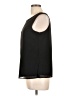 Le Bos 100% Polyester Black Sleeveless Blouse Size 10 - photo 5