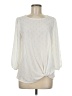 Sara Michelle 100% Polyester Ivory 3/4 Sleeve Blouse Size M - photo 1