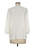 Sara Michelle 100% Polyester Ivory 3/4 Sleeve Blouse Size M - photo 2