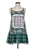 Aqua 100% Polyester Teal Sleeveless Top Size S - photo 1