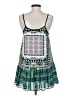 Aqua 100% Polyester Teal Sleeveless Top Size S - photo 2
