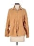 Assorted Brands 100% Cotton Tan 3/4 Sleeve Button-Down Shirt Size S - photo 1