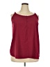 Lane Bryant 100% Polyester Burgundy Sleeveless Blouse Size 18 - photo 1