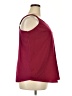 Lane Bryant 100% Polyester Burgundy Sleeveless Blouse Size 18 - photo 4