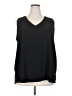 Gibson Black Sleeveless Blouse Size 2X - photo 1