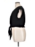 Fashion 100% Polyester Black Sleeveless Blouse Size XL - photo 5