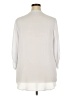 Ellen Weaver 100% Polyester Ivory 3/4 Sleeve Blouse Size 2X - photo 2