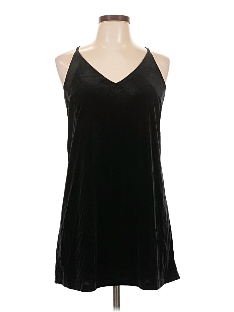 Pre-owned Assorted Brands Casual Dress In Black