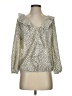 Max Studio Silver 3/4 Sleeve Blouse Size S - photo 1