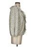 Max Studio Silver 3/4 Sleeve Blouse Size S - photo 4