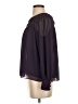 Ann Taylor 100% Polyester Purple Long Sleeve Blouse Size XXS - photo 5