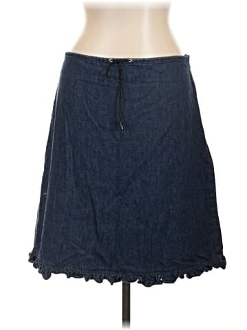 Express Denim Skirt (view 1)