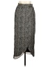 Valette 100% Polyester Chevron-herringbone Gray Casual Skirt Size 10 - photo 1