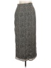 Valette 100% Polyester Chevron-herringbone Gray Casual Skirt Size 10 - photo 2