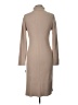 Shein Solid Tan Casual Dress Size L - photo 2
