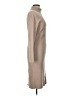 Shein Solid Tan Casual Dress Size L - photo 4