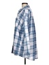 Aeropostale Plaid Blue Long Sleeve Button-Down Shirt Size L - photo 5