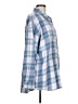 Aeropostale Plaid Blue Long Sleeve Button-Down Shirt Size L - photo 4