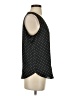 Banana Republic 100% Polyester Polka Dots Black Sleeveless Blouse Size S - photo 4