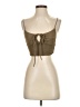 OAK + FORT Brown Sleeveless Blouse Size XS - photo 1