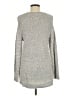 Ann Taylor LOFT Tweed Gray Pullover Sweater Size M - photo 2