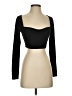 Shein Black 3/4 Sleeve T-Shirt Size 2 - photo 1