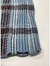 Acne Studios Plaid Teal Blue Wool Pants Size XXS - photo 9