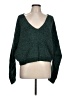 Double Zero 100% Polyester Green Pullover Sweater Size L - photo 1