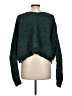 Double Zero 100% Polyester Green Pullover Sweater Size L - photo 2