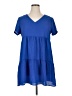 Unbranded 100% Polyester Blue Casual Dress Size XL - photo 1