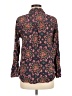 Bailey & Chloe Floral Black Long Sleeve Blouse Size M - photo 2