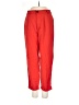 Zara Solid Red Casual Pants Size XS - photo 1