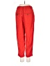 Zara Solid Red Casual Pants Size XS - photo 2
