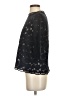 Collection 100% Cotton Black 3/4 Sleeve Blouse Size S - photo 5