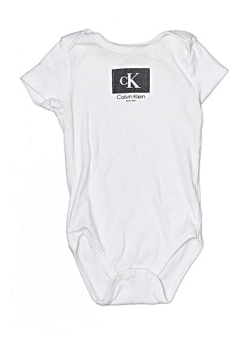 Calvin Klein Short Sleeve Onesie (view 1)