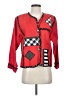 Assorted Brands 100% Linen Red Jacket Size XS - photo 1