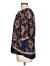 11.1. Tylho Blue 3/4 Sleeve Blouse Size L - photo 5