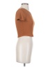 Shein Brown Short Sleeve Turtleneck Size 4 - photo 4