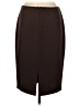 Tahari Solid Brown Formal Skirt Size 6 - photo 2
