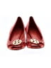 Tory Burch 100% Leather Red Orange Wedges Size 10 - photo 2