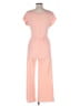 Caution to the Wind Solid Pink Jumpsuit Size M - photo 2