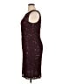 Ignite Evenings 100% Polyester Burgundy Cocktail Dress Size 14 - photo 5