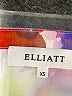 Elliatt 100% Polyester Tie-dye Orange Purple Kimono Size XS - photo 7