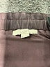 Ann Taylor LOFT 100% Polyester Solid Brown Casual Skirt Size M - photo 4
