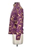 J. McLaughlin Print Purple Jacket Size S - photo 5
