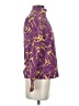 J. McLaughlin Print Purple Jacket Size S - photo 4