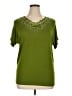 Assorted Brands Green Short Sleeve Top Size XL - photo 1